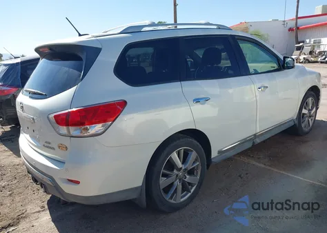2013 Nissan Pathfinder Platinum from USA, damaged, VIN 5N1AR2MM7DC621528